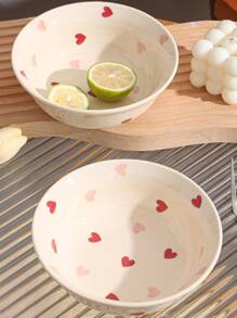 1 件/1 套陶瓷餐盘，家用餐厅厨房餐具牛排盘、水果盘，适用于谷物、蔬菜、肉类、面包、户外、婚礼、派对、生日礼物、学校用品 - 彩色 - 查看 2