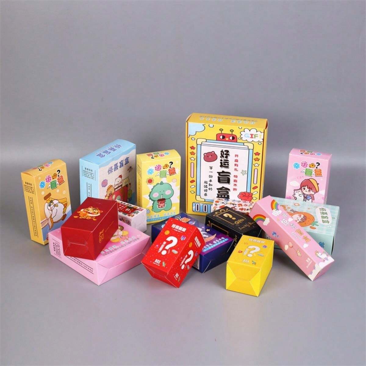Christmas Blind Box Toys, Surprise Mystery Gift Boxes, Assorted Toys ...
