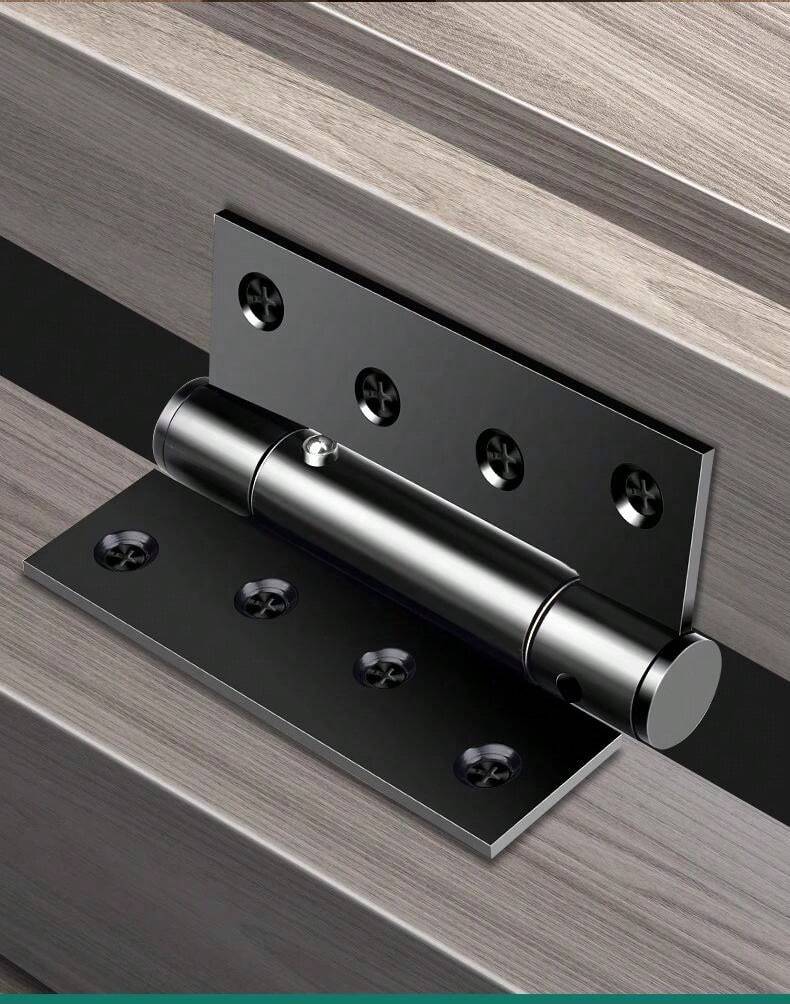 Invisible Door Hinge Stainless Steel Spring Hinge Automatic Rebound ...