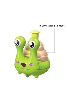 1pc Big Eye Snail Car Model Toy, Suitable For Interactive Games, Party Favors, Back To School Gifts - Multicolor - View 9
