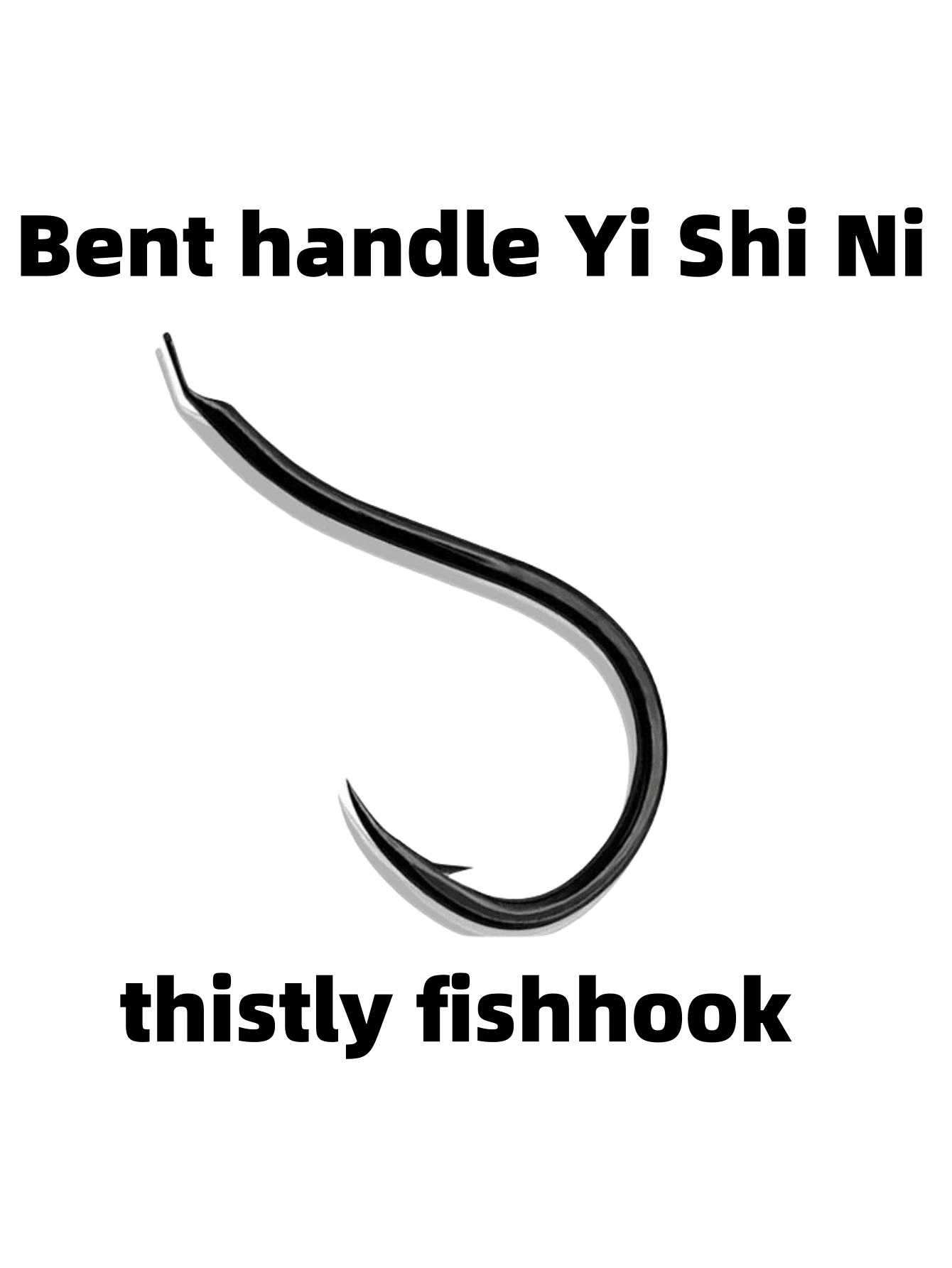 Bulk Curved Fishing Hooks For Carp, Crucian Carp, Grass Carp, Lake