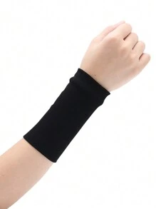 Zhenyanyouyun 1 Pair Unisex Breathable Sports Wrist Sweatband, Summer Thin Model/Winter Thick Absorbent Elastic Scarred Wrist Protector Sleeves Cover Arms