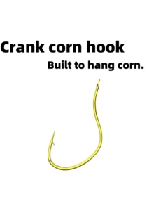 Crank Corn Hook Built To Hang Corn. - Yellow - View 3