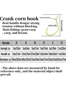 Crank Corn Hook Built To Hang Corn. - Yellow - View 5