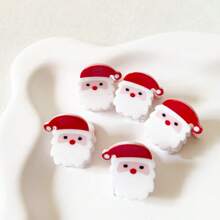 Bộ 5 phụ kiện tóc hình bông tuyết cây thông Noel cho nữ (Kẹp áo len, dây buộc tóc, kẹp tóc) Tai hươu - Nhiều màu - Xem 16