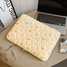 1pc Cartoon Pattern 11-Inch IPad/13/13.3/14/15.6-Inch Laptop Sleeve Bag, Dog & Floral Graphic Tablet Computer Carrying Case, Shock-Proof & Scratch-Resistant Protector For 10.2/10.9/11/13/13.3/14/15/15.6-Inch Laptop Back To School - Multiple Pattern Selection - View 16