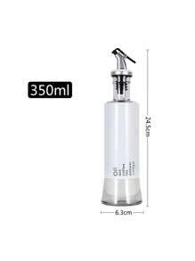 1pc Glass Oil Bottle Vinegar Dispenser Soy Sauce Storage Container For Kitchen, Suitable For Cooking, Baking, Salad, BBQ. Kitchen Tools And Equipment - Multicolor - View 13