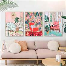 1 件休闲无框门墙饰铁皮画咖啡厅地下室车库俱乐部商店餐厅家居室内室外装饰 - 彩色 - 查看 7