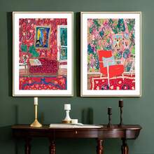 1 件休闲无框门墙饰铁皮画咖啡厅地下室车库俱乐部商店餐厅家居室内室外装饰 - 彩色 - 查看 8