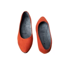 Zapatos Bailarinas de Mujer, - Naranja - Ver 3