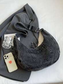 学生新生休闲包男士字母图案斜挎包、书包、学院、学校、户外、运动侧包通勤轻便手提包带可调节肩带斜挎包侧包夏季背带包斜挎包秋季包旧钱圣诞尖叫包冬季户外感恩节钱包包骑行包腰包健身包黑色包徒步旅行学生旅行礼物