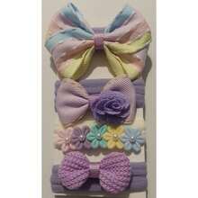 Kit 4 Different Children's Bands On AM/LI Silk Stockings - Nhiều màu - Xem 4