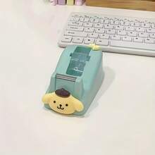 1pc Tape Dispenser - Cute Desktop Accessory, Easy To Use, Sturdy Design - Perfect For Office, School, Or Home Production (Random Colors, Random Styles) - Multicolor - View 5