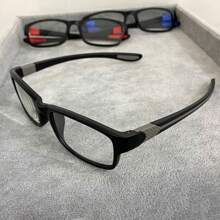 3pcs Unisex Stylish Square Frame Vintage Anti-Fatigue Glasses, Suitable For Cellphone And Book Reading, Presbyopia Diopter +1.00 To +4.00 Accessories For Women Glasses