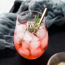 1 件 18 盎司酒杯 玻璃水杯 咖啡杯 酒杯 红酒杯 酒杯 高脚杯 适合饮酒者的礼物 圣诞礼物 适合派对、晚宴、家庭聚会 酒杯、圣诞礼物、圣诞快乐、情人节礼物 - 透明 - 查看 6