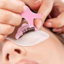 44 piezas de varillas para levantamiento de pestañas, herramientas de maquillaje para rizar pestañas con silicona, 5 tamaños S/M/M1/M2/L, almohadillas reutilizables para levantamiento de pestañas