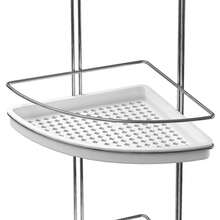 Wall Mounted Bathroom Shampoo Holder With Triple Corner - Stolf - trắng - Xem 2