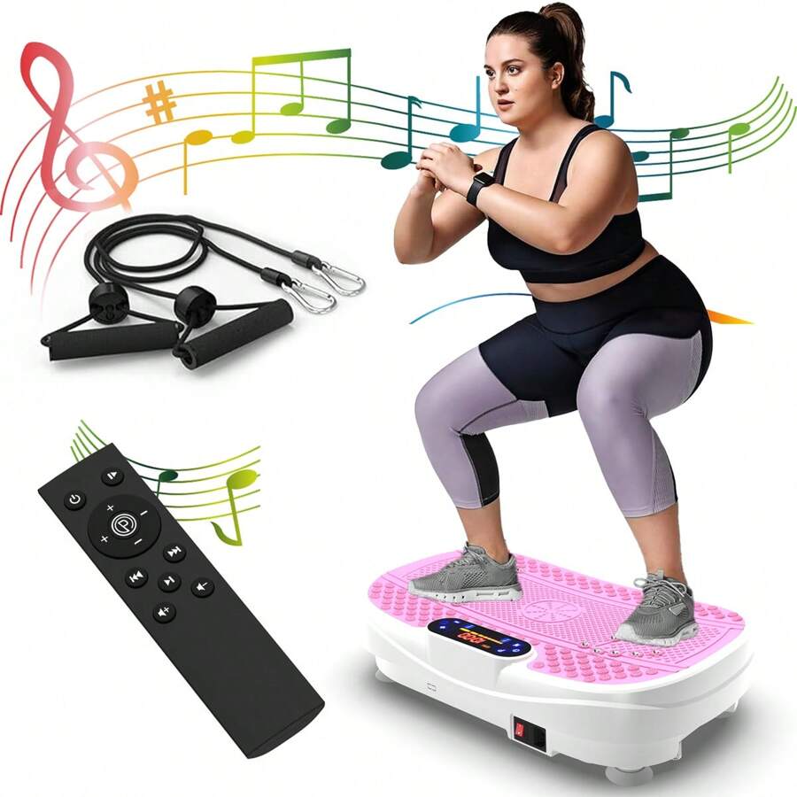 Vibration Plate Fitness Platform Exercise Machine Vibrating Shaking
