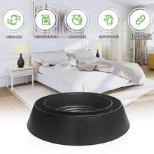4 Pcs Indoor Home Plastic Pest Control Insect Catcher Bed Bug Trap - Black - View 5