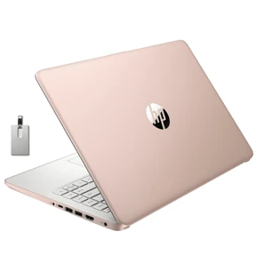 HP Stream 14" HD BrightView Laptop, Intel Celeron N4120 Processor,  Up To 16GB RAM, 64GB Storage, Intel HD Graphics, 720p Webcam, 1 Year Office 365, Win 11 S, 32GB Hotface USB Card