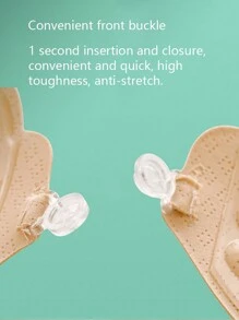 Backless, Strapless Adhesive Silicone Bra Cups Sexy Breathable Invisible Sticky Breastplate For Women, Suitable For Wedding Dresses, Summer Prevents Exposure