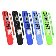 1pc Soft Silicone Full Cover Protective Case For RC902V FMR1, RC802V FMR1 FNR1 Remote Control, Includes Matching Color Lanyard (Note: Only The Protective Case Is Included, Remote Control Not Included)Insulation,Galentines,Puppy,Carnival,Decoración Para Fiestas