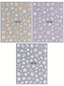 3 piezas de pegatinas de uñas 5D con relieve con diseño de textura floral de pétalos blancos, rosas y amarillos, decoración de arte de uñas autoadhesiva con diseño grabado pegatinas de uñas
pegatinas uñas
uñas pegatina
calcomanías para uñas decoración de uñas pegatinas de uñas pegatinas para uñas etiqueta engomada
