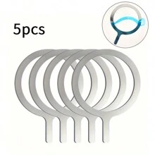 5pcs Magnetic Sticker Pad For Magnetic Phone Holder, Magnetic Wireless Charger Metal Plate - Multicolor - View 12