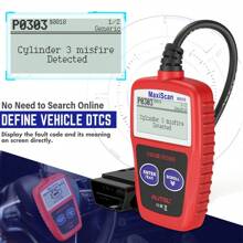 Autel OBD2 Scanner MS309 Universal Car Engine Fault Code Reader, Check Engine Light And Emission Monitor Status, OBDII CAN Diagnostic Scan Tool - Multicolor - View 9