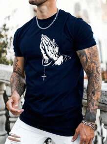 Bco  Men's T-Shirt Premium 100% Cotton Shirt - Màu xanh hải quân - Xem 1