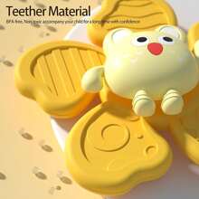 多种尺寸包装可供选择，吸盘旋转玩具，吸力强大，旋转持久，适合 18 个月以上婴儿的旋转玩具，婴儿和幼儿感官和早期教育玩具，是男孩和女孩的完美生日礼物 - 彩色 - 查看 5