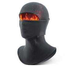 ROCKBROS ROCKBROCS 拉法帽保暖羊毛自行车头饰防风罩 拉法帽保暖羊毛头饰户外滑雪面罩头饰舒适自行车摩托车山地车电动自行车保暖透气面罩冬季户外 - 彩色 - 查看 4