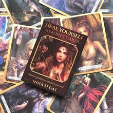 Popular juego de cartas de tarot de lectura de oráculo, adivinación del destino, profecía, juego familiar Baraja de cartas de tarot - Multicolor - Ver 5