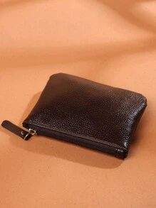 PU Zipper Women Fashionable Wallet Card Bag Litchi Embossed Short Card & Key & Storage Bag Malist Wallet Lightweight Fashion For Anniversary For Birthday Gift For Gift White-Collar Workers For Male For Female For Women Wallet Mini Wallet Purse Wallet Coin Wallet Travel Wallet