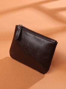 PU Zipper Women Fashionable Wallet Card Bag Litchi Embossed Short Card & Key & Storage Bag Malist Wallet Lightweight Fashion For Anniversary For Birthday Gift For Gift White-Collar Workers For Male For Female For Women Wallet Mini Wallet Purse Wallet Coin Wallet Travel Wallet