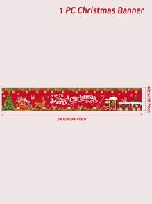 1 لافتة عيد الميلاد كبيرة الحجم، تصميم رجل الزنجبيل وقطار عيد الميلاد وأيل الرنة وسانتا كلوز والثلجي وشجرة عيد الميلاد، قماش خلفية عيد الميلاد، ديكورات عيد الميلاد للمنزل، ديكور حفلة عيد الميلاد، ديكور جدران غرفة عيد الميلاد، ديكور سياج خارجي عيد الميلاد، هدايا عيد الميلاد، ديكور شتوي، زينة عيد الميلاد، 2026 رأس السنة الجديدة