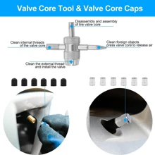 58Pcs Tire Repair Kit Tire Plug Kit Universal Tire Patch Kit To Fix Punctures Flat Tire Plug Repair Kit For Motorcycle Tractor Truck SUV Trailer Car