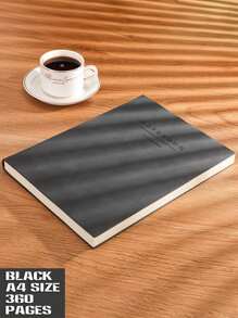 Super Thick A4 Soft Cover Notebook - Perfect For All Your Writing Needs! - 360 Pages Of Premium 100gsm Paper, Leather-Like Soft Cover, Available In Multiple Colors - Ideal For Journaling, Note-Taking, Office, School, And Daily Planning - High-Quality, And Elegant - Perfect Gift For Students, Professionals, And Writers - Great For Organizing, Sketching, And Creative Projects - Also Known As Journal, Diary, Planner, Notebook, Writing Pad, Sketchbook, And Record Book Back To School