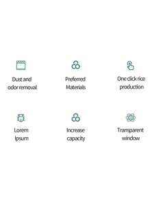 1pc M Size Moisture-Proof And Insect-Proof Sealed Rice Bucket With Large Capacity For Grain Storage - L - View 6