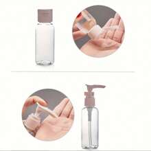 Bộ 11 chai du lịch đựng đồ vệ sinh cá nhân, hộp đựng rỗng có thể đổ lại để đựng dầu gội Dầu xả Xà phòng tắm Sữa tắm, lý tưởng cho du lịch, thể thao dưới nước, hoạt động trên bãi biển - Nhiều màu - Xem 4