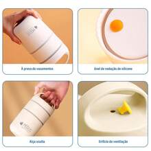 Lunch BoxSchool Supplies,Back To School - White - View 8