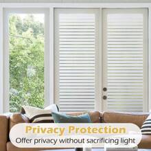 1 pieza Película para ventana privada, película para ventana de mosaico colorido, película decorativa para ventana arcoíris sin adhesivo, bloqueo de UV para hogar y oficina