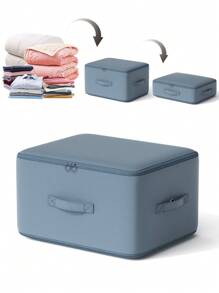 1PC New Down Quilt Travel Compression Ultralight Packing Bag Waterproof Portable Household Thickened Quilt Storage Bag Large Capacity Waterproof Portable New Portable Household Zipper Travel Storage Bag Clothes Storage Bag Portable Clothing Suitcase Clothing Storage Box Closet Storage Containers Organizer Storage Bins For Bedroom Dorm Home For Blankets Beddings Comforter Pillow Toys - Multicolor - View 6