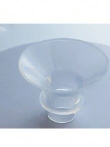 1個法蘭內襯 13/15/17/19/21mm，相容於 Momcozy S12 Pro/S9 Pro 穿戴式吸乳器，適用於 24mm 罩杯/法蘭，減少隧道感 - 無色 - 查看 4