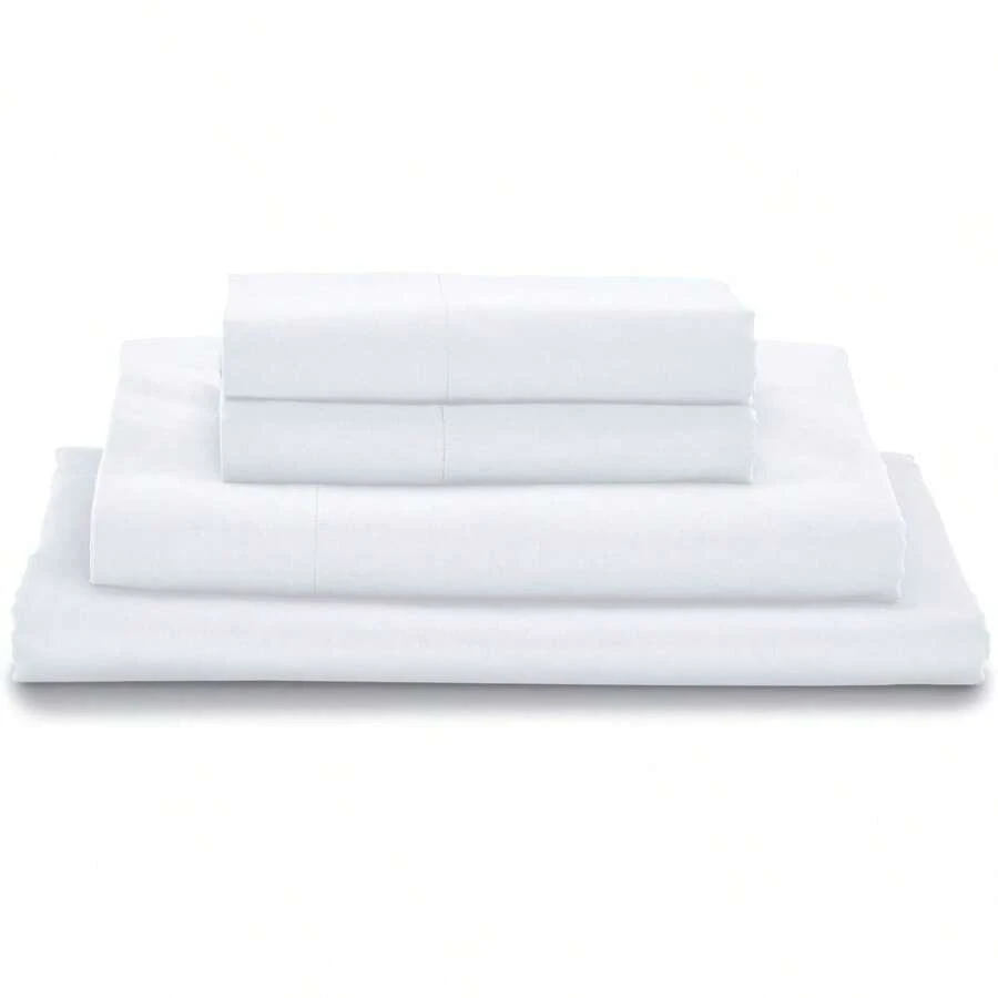 Bed Sheets [King, White] - 白色 - 查看 1