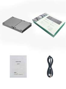 Tastiera Bluetooth pieghevole multi-dispositivo B089 con tastierino numerico, tastiera wireless ricaricabile (BT5.1 x 3), tastiera pieghevole tascabile portatile compatibile con iOS Android Windows Mac OS