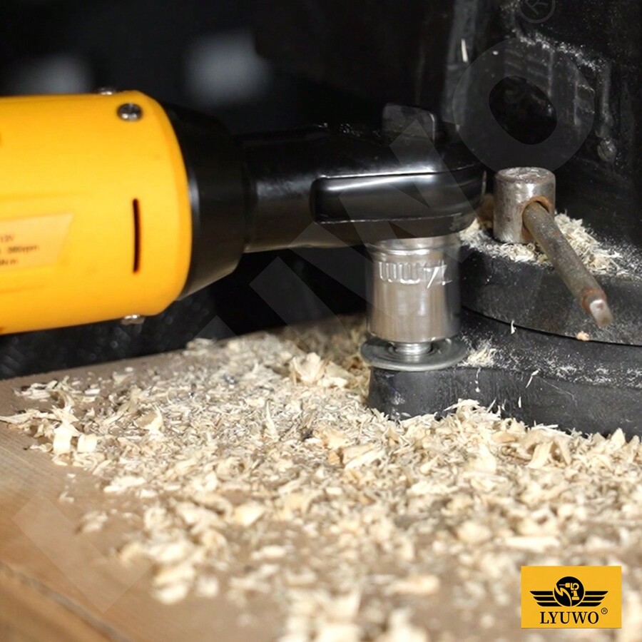 1pc 90 Degree Electric Ratchet Wrench, Rechargeable Cordless Electric