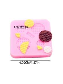 Soft Clay Resin Miniature Decorative Pendant Earring Making Mold, Tiny Realistic Miniature Decorative Pendant Earring Hair Clip Making Mold
