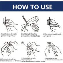 1pc Garment Repair Micro Sewing Gun, Precise Sewing Label Gun, Suitable For Clothing Sewing, Quilting, Edging, Quick Stitching - Multicolor - View 10