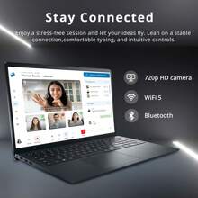 DELL Inspiron 15 3520 15.6" FHD Laptop, Intel Core I3-1215U, Up To 32 GB DDR4 RAM, Up To 2TB PCIe SSD, Intel UHD Graphics, Numeric Keypad, 720p HD Webcam, Wi-Fi 6, Bluetooth, Black, Win 11 Pro - 8GB | 256GB PCIe 固態硬碟 - 查看 4